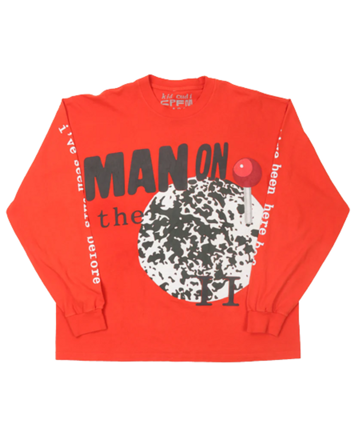Cactus Plant Flea Market × Kid Cudi Merch Man On The Moon Long Sleeve T-Shirt
