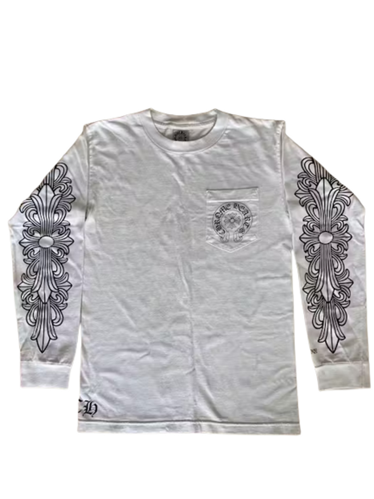 Chrome Hearts White Long Sleeve T-Shirt