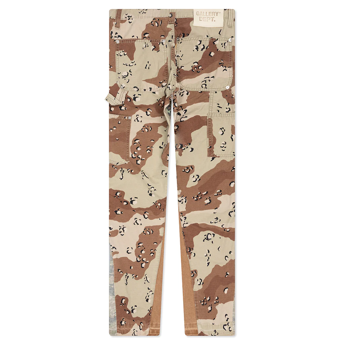 Gallery Dept. Chocolate Chip Camouflage La Flare Pants