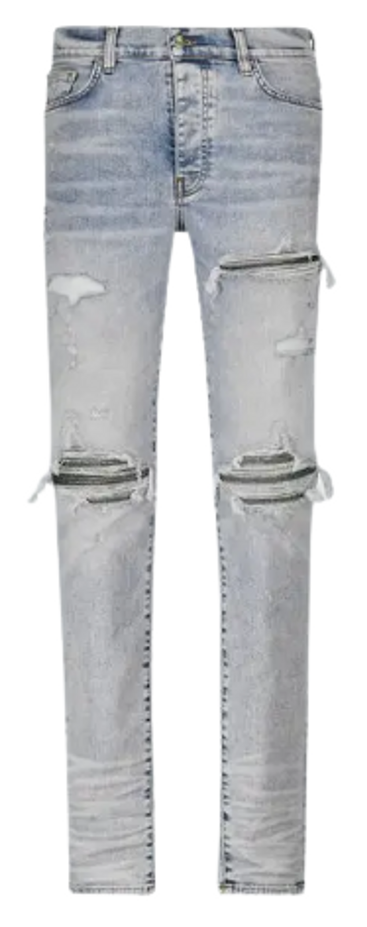Amiri Blue Mx1 Iridescent Jeans