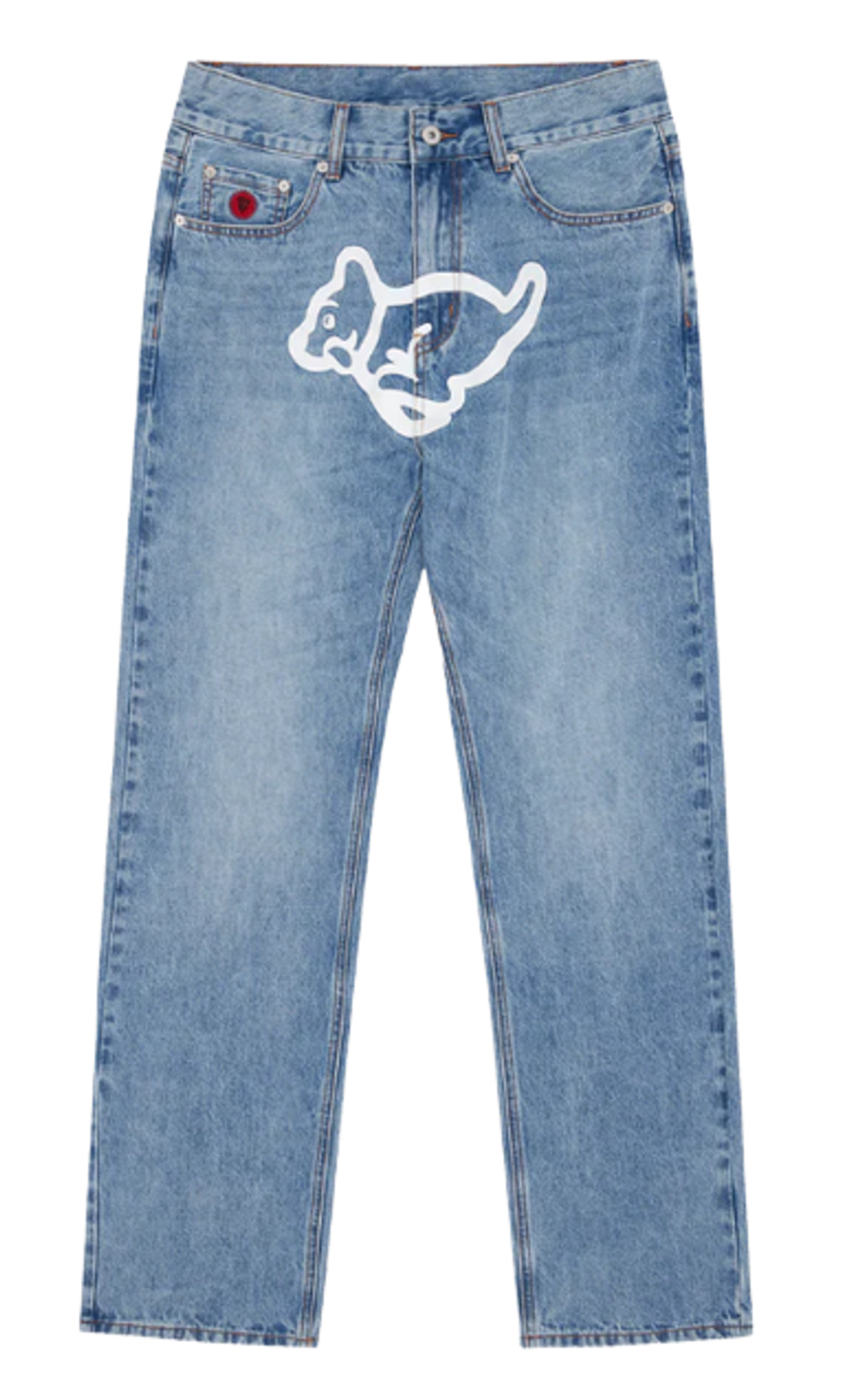 IceCream Blue Running Puppy Denim Jeans