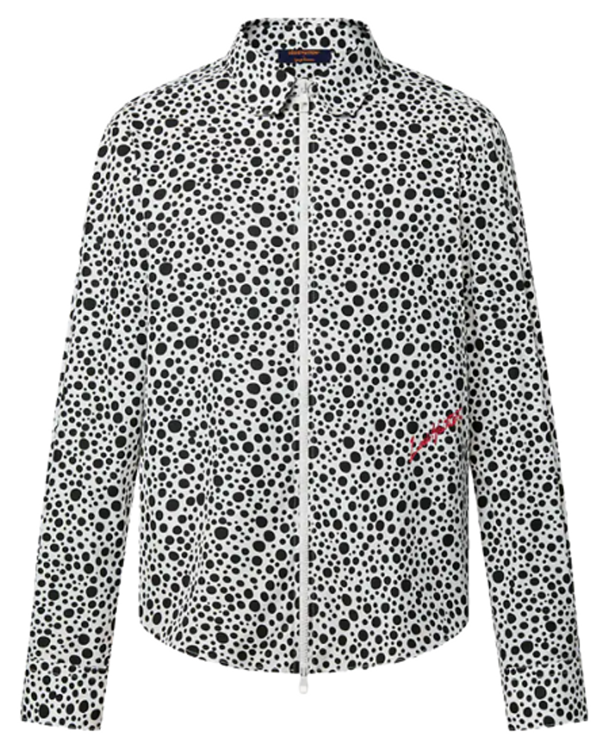 Louis Vuitton × Yayoi Kusama Infinity Dots Printed Zipped Shirt
