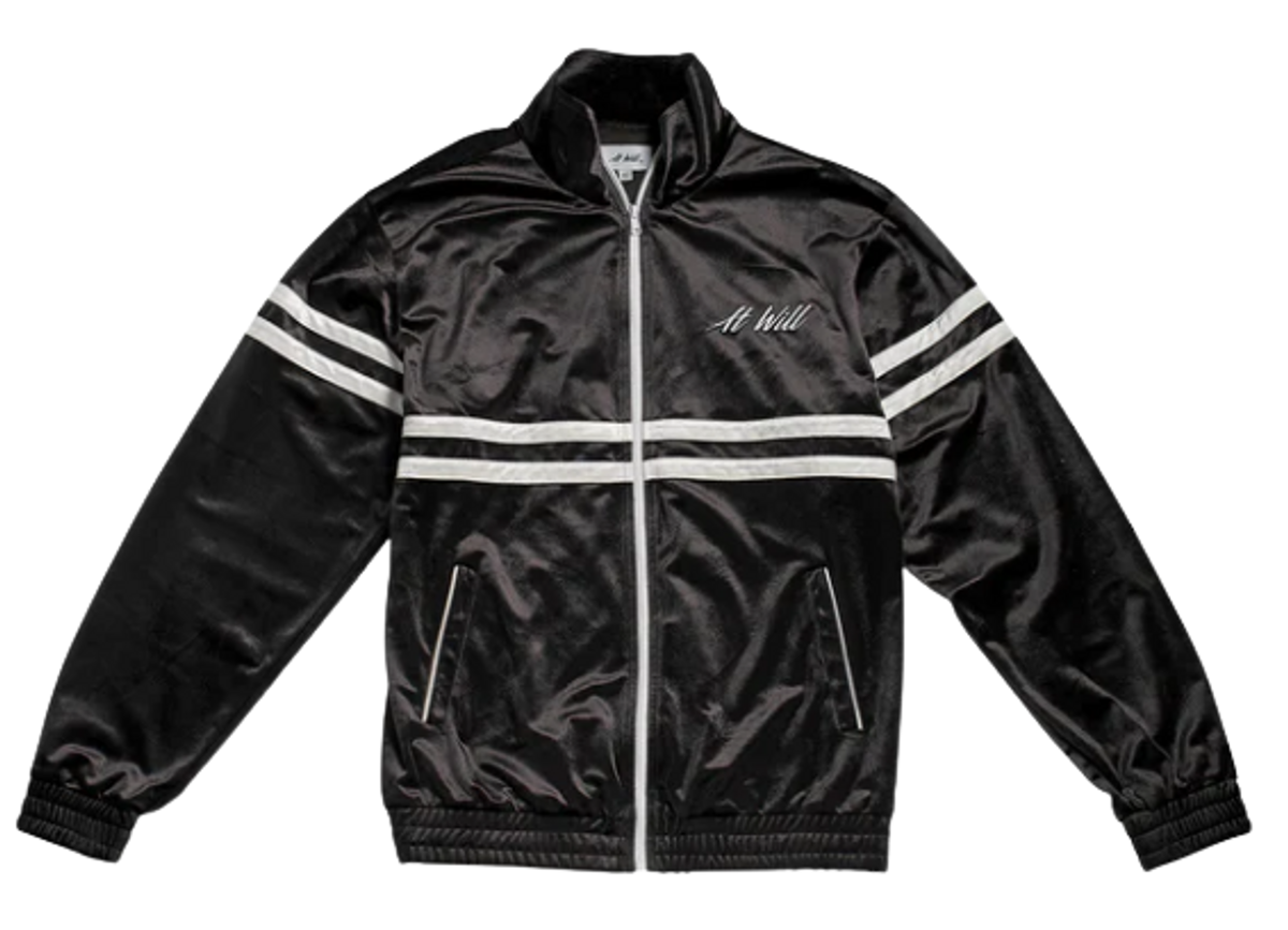 At Will Velour Track Jacket