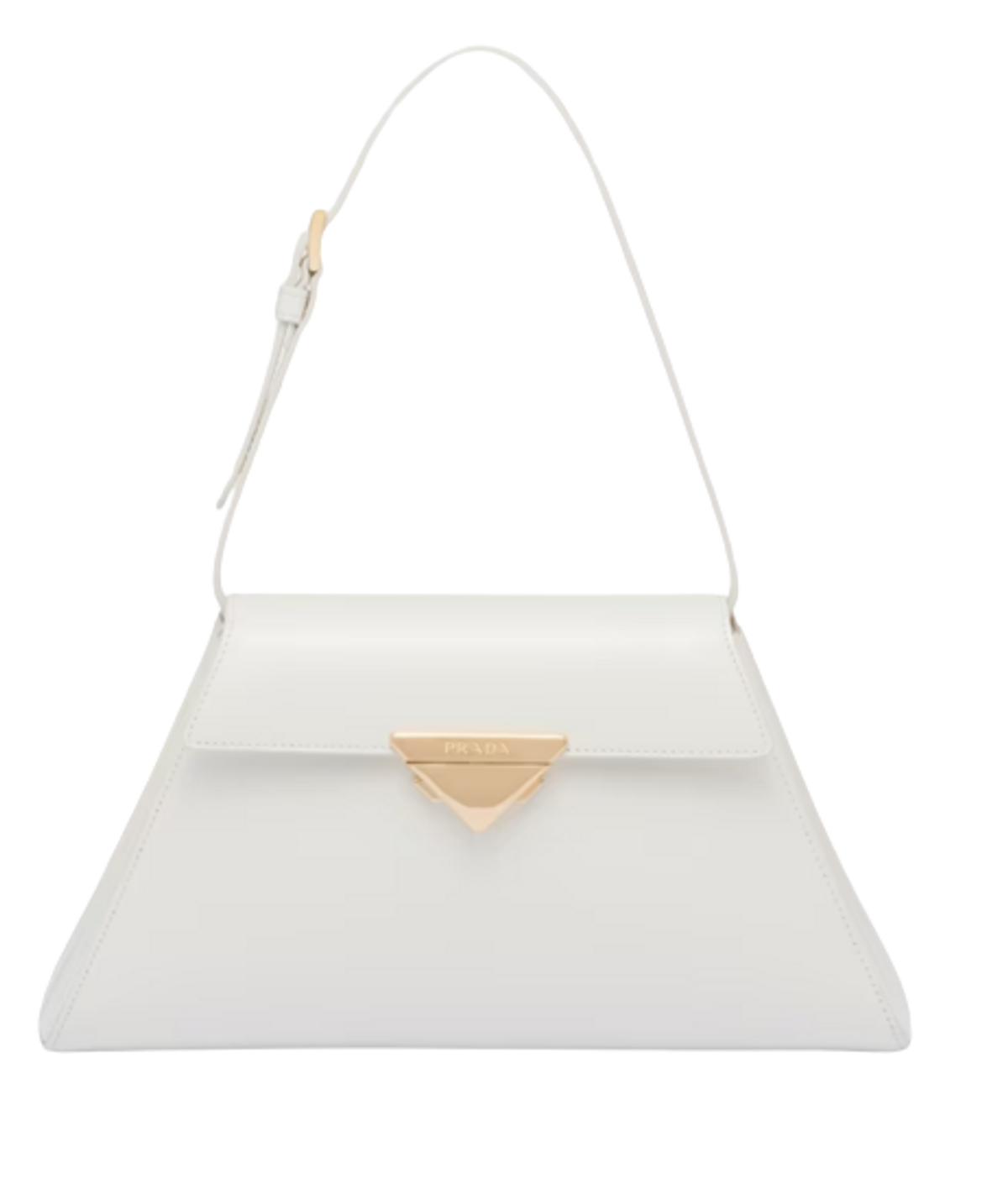 Prada Medium Brushed Leather Handbag