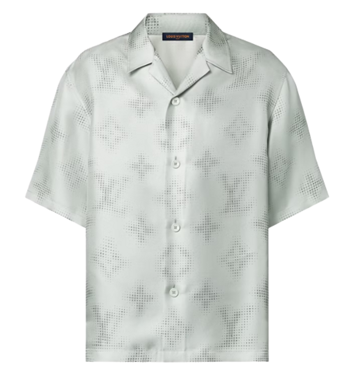 Louis Vuitton Monogram Short Sleeved Printed Silk Shirt WHAT S ON THE louis-vuitton-monogram-short-sleeved-printed-silk-shirt-what-s-on-the