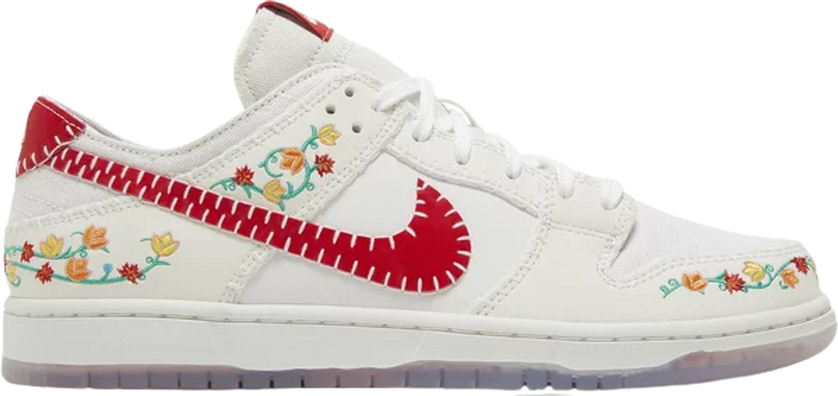 Nike Dunk Low Decon SB N7 Sail University Red Sneakers
