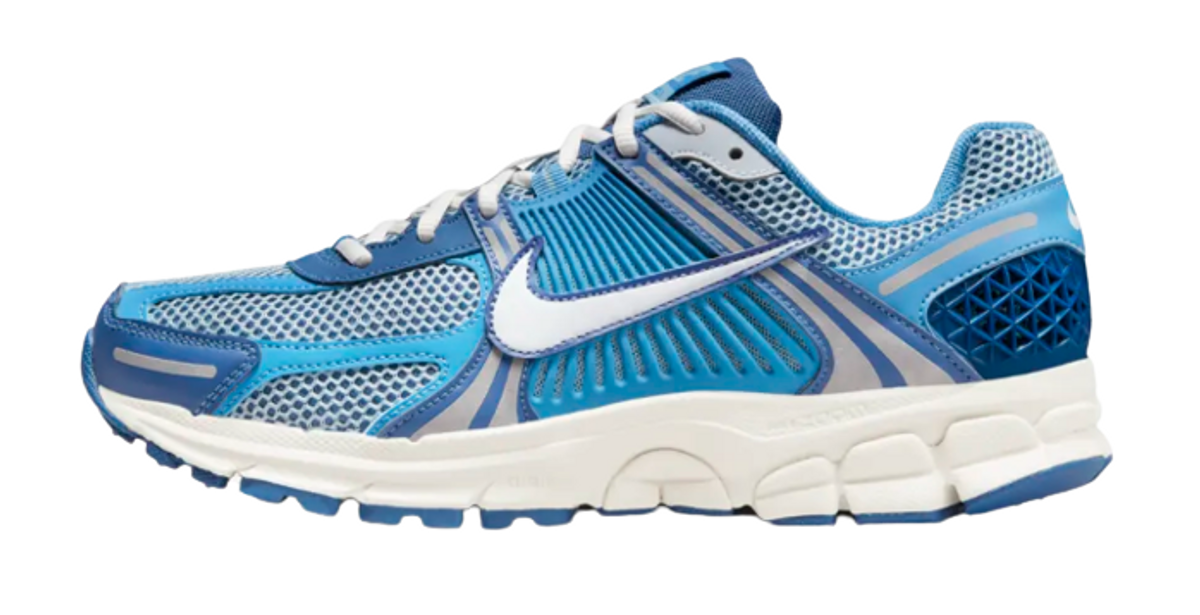 Nike Mystic Navy and Worn Blue Zoom Vomero 5 Sneakers