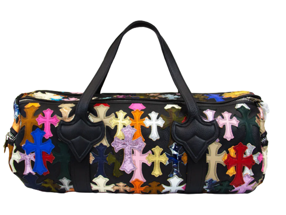 Chrome Hearts Multi Cross Cemetery Duffle Gym Bag