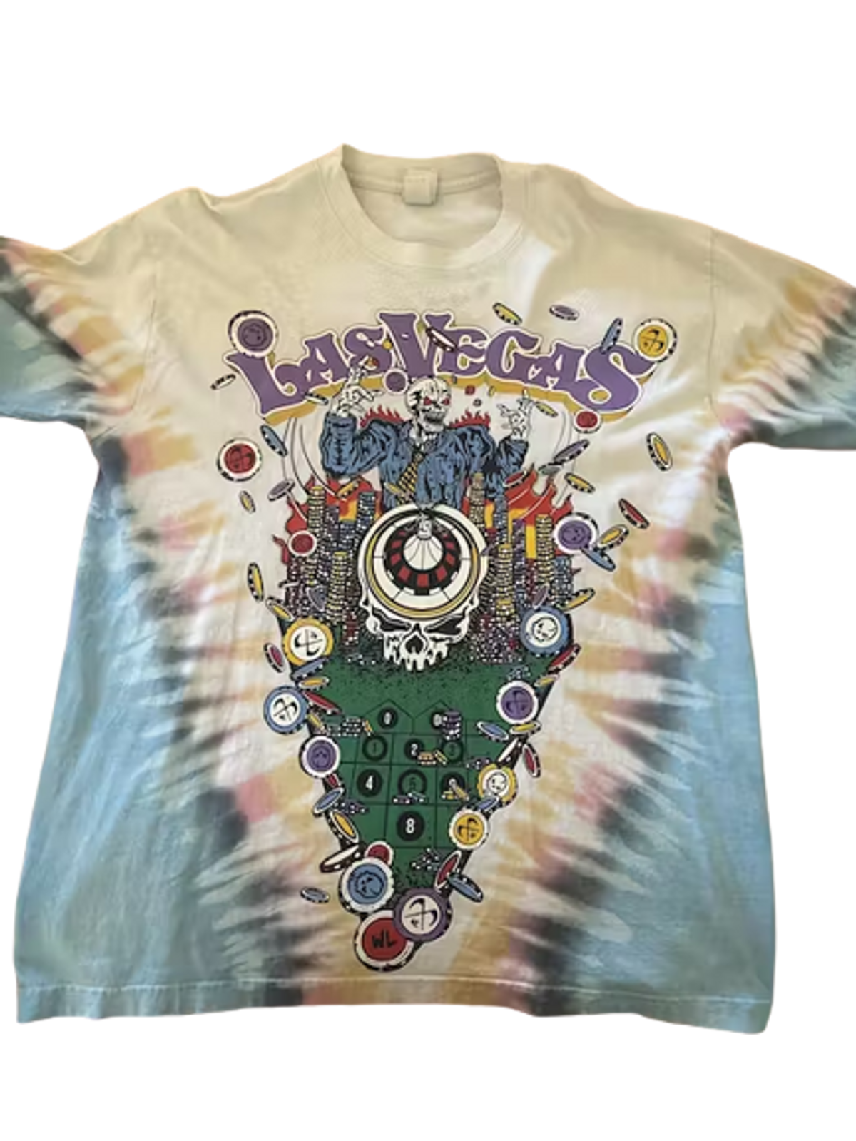 Warren Lotas × Grateful Dead Las Vegas Tye Dye Tshirt