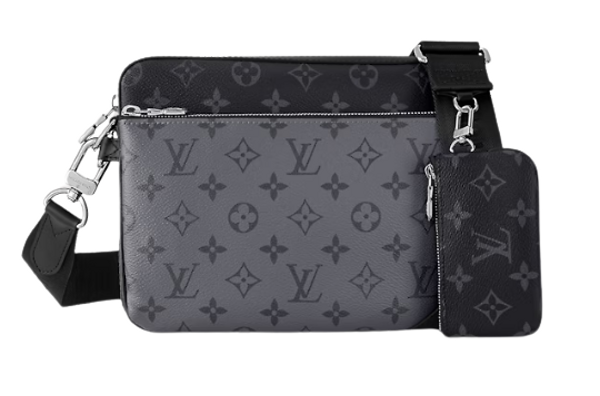 Louis Vuitton Black Trio Messenger Bag