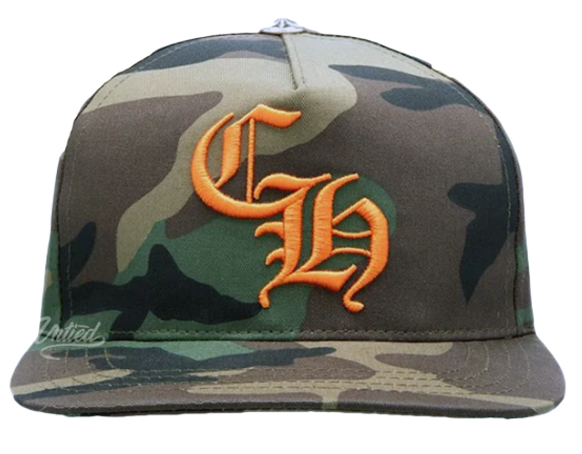 Chrome Hearts Camo Baseball Cap