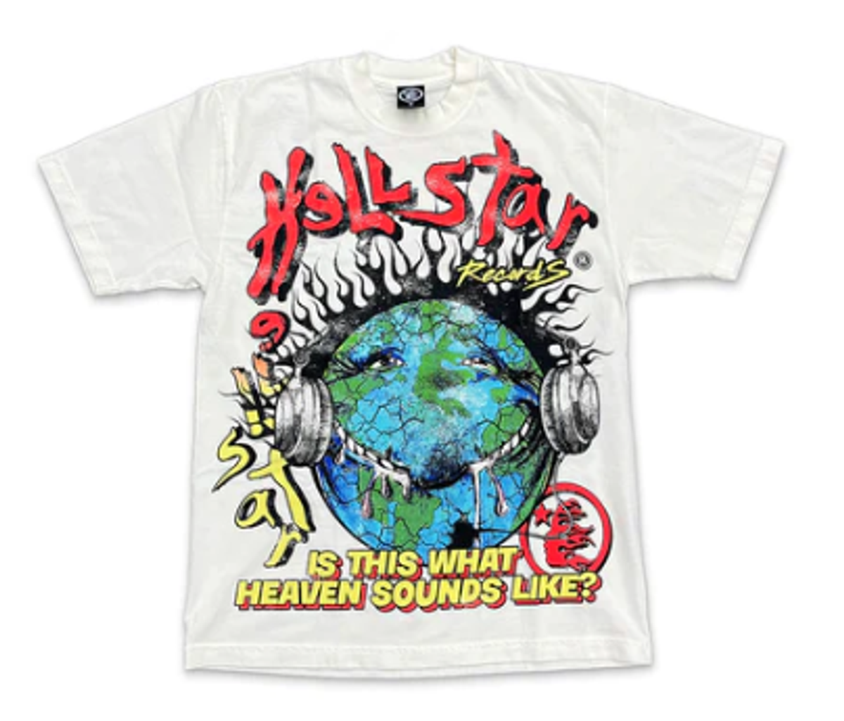 Hellstar Sounds Like Heaven Reprint T-Shirt - Gildan 5000 Unisex Short Sleeve, Black