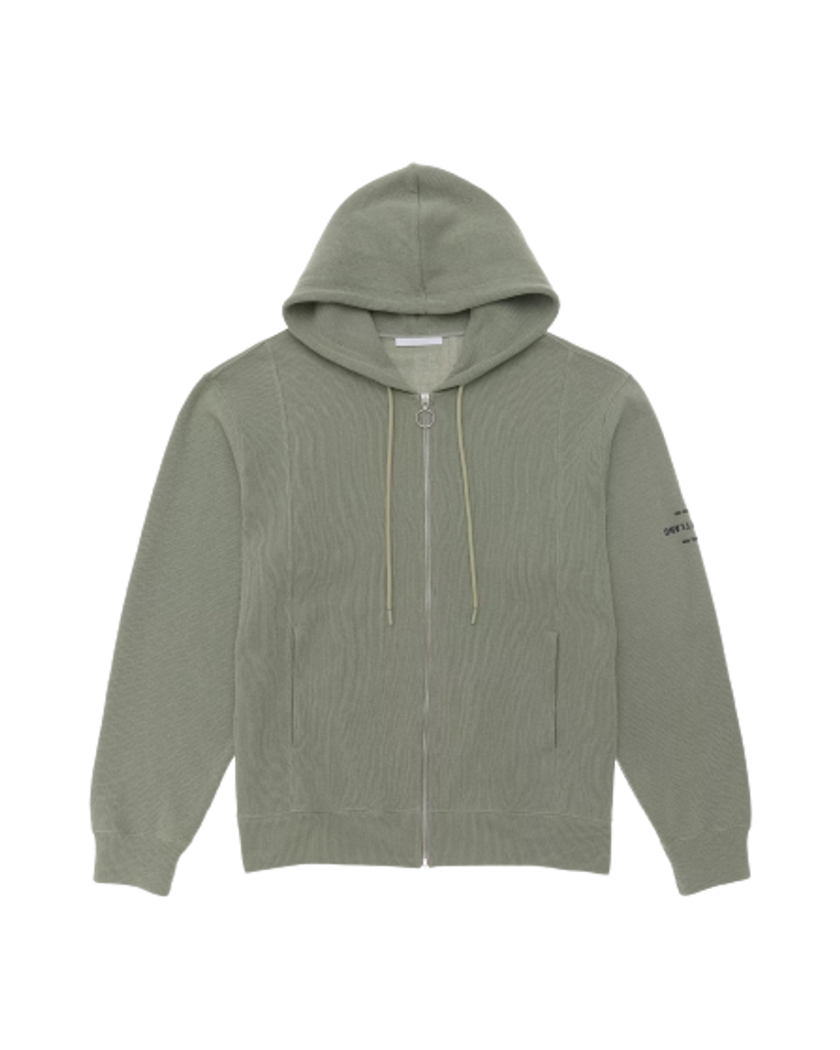 Helmut Lang Zip Up Logo Green Hoodie WHAT’S ON THE STAR?