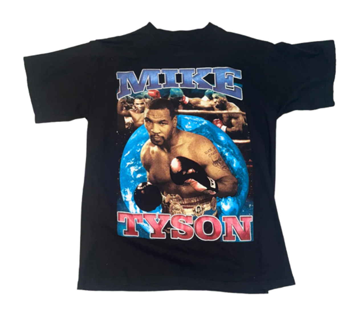 Vintage 90s Mike Tyson If you can beat em T-Shirt