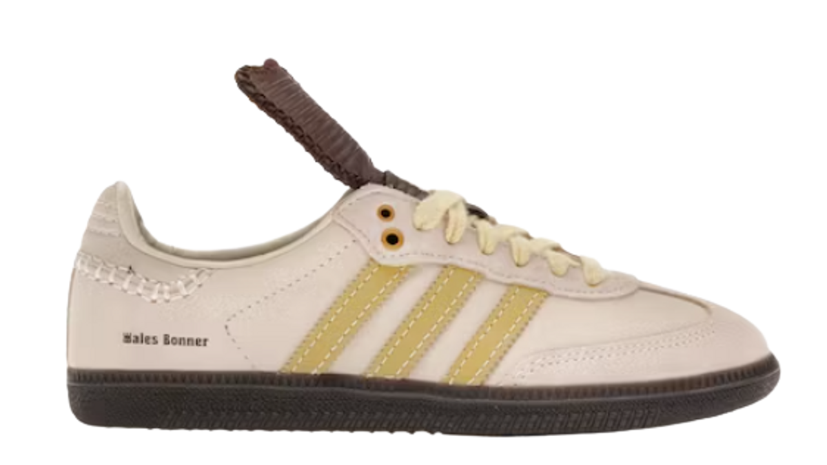 Adidas × Wales Bonner Samba Ecrtin Brown Sneakers