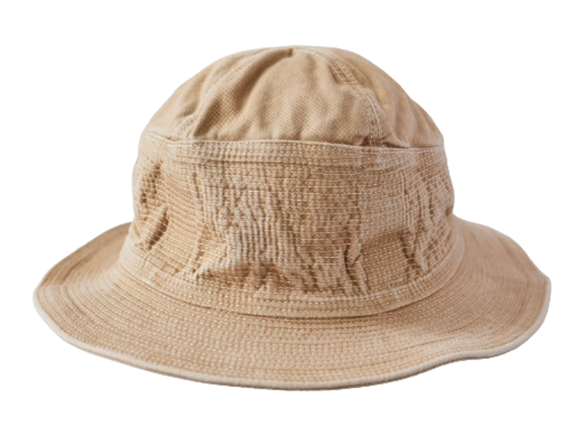 Kapital Old Man and the Sea Beige Chino Hat