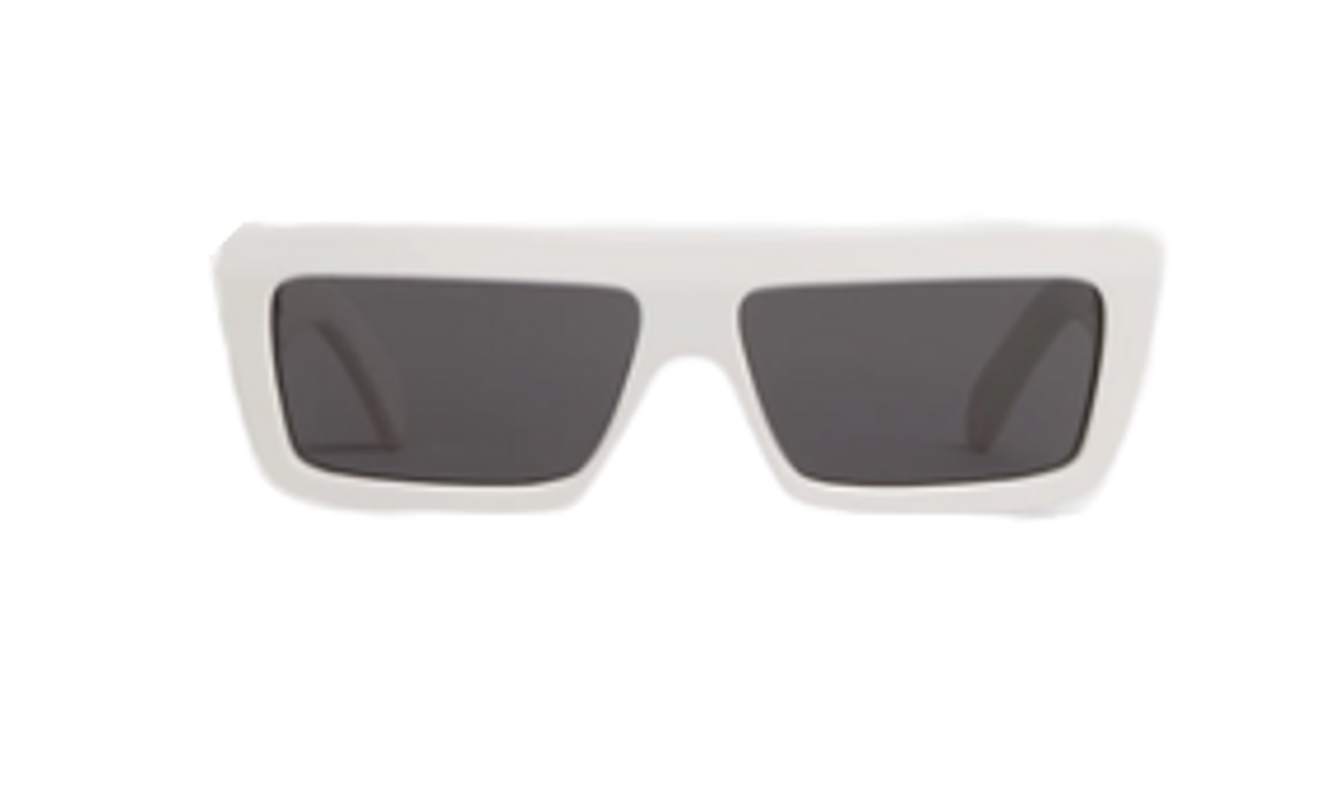 Celine Monochroms White Sunglasses