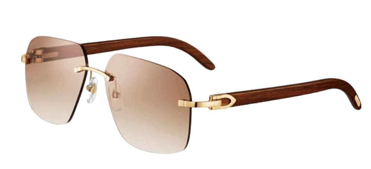 Cartier Signature Brown Sunglasses