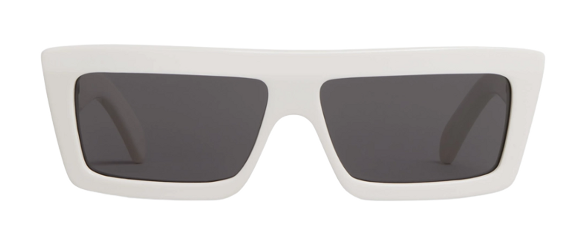 Celine Acetate White Monochroms 02 Sunglasses