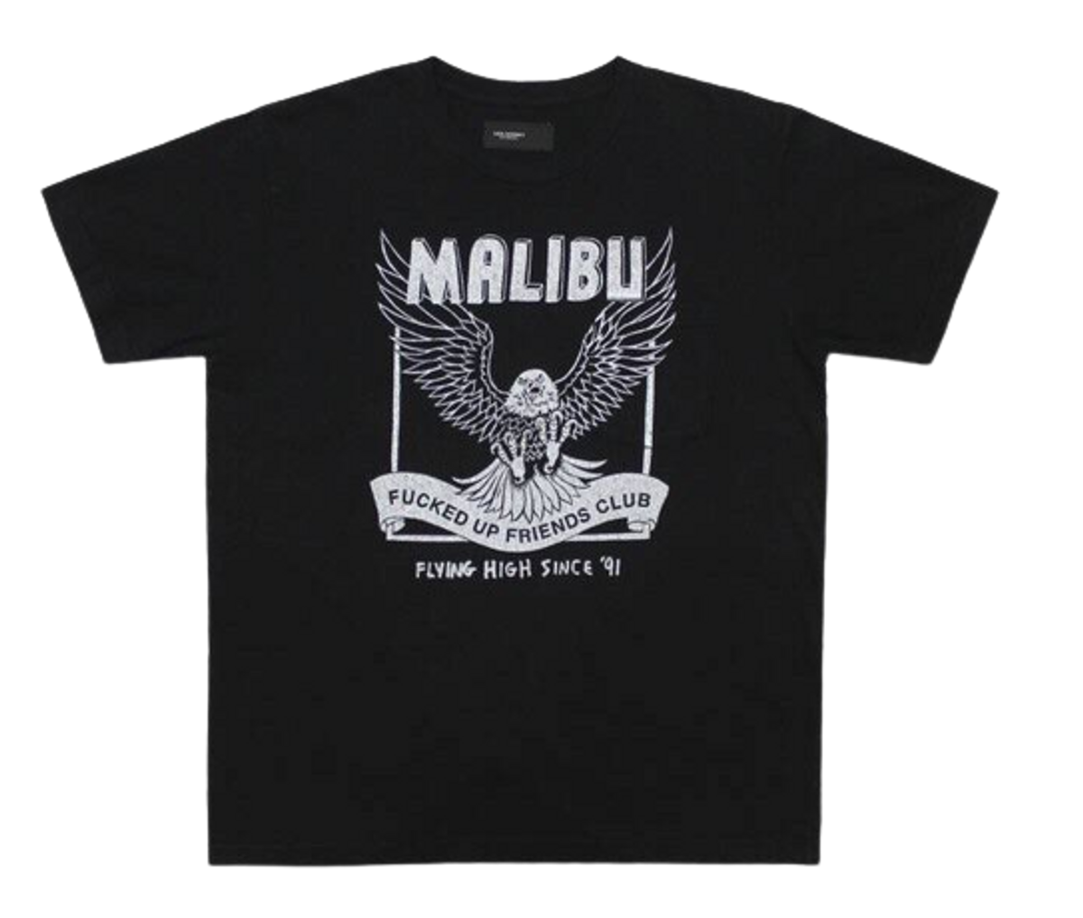Local Authority LA Black Malibu Logo T-Shirt