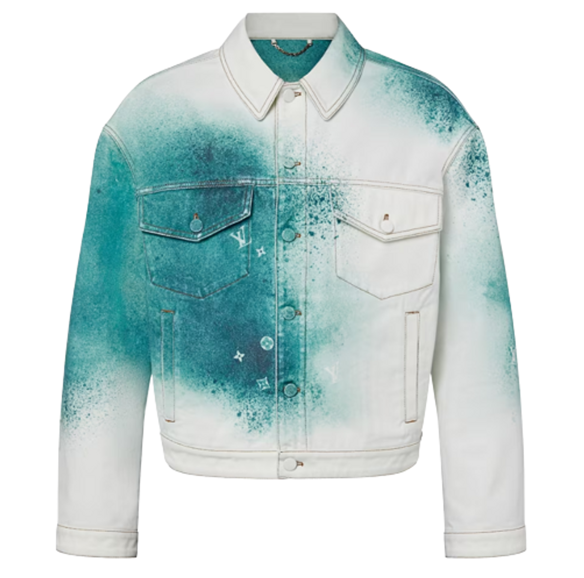 Louis Vuitton Spray Denim Jacket
