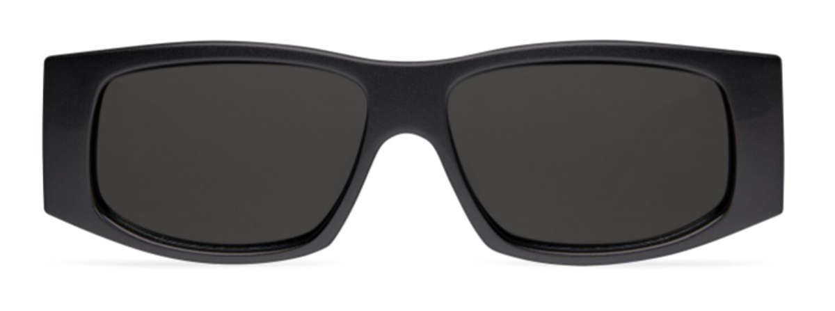 Balenciaga Black Les Frame Sunglasses