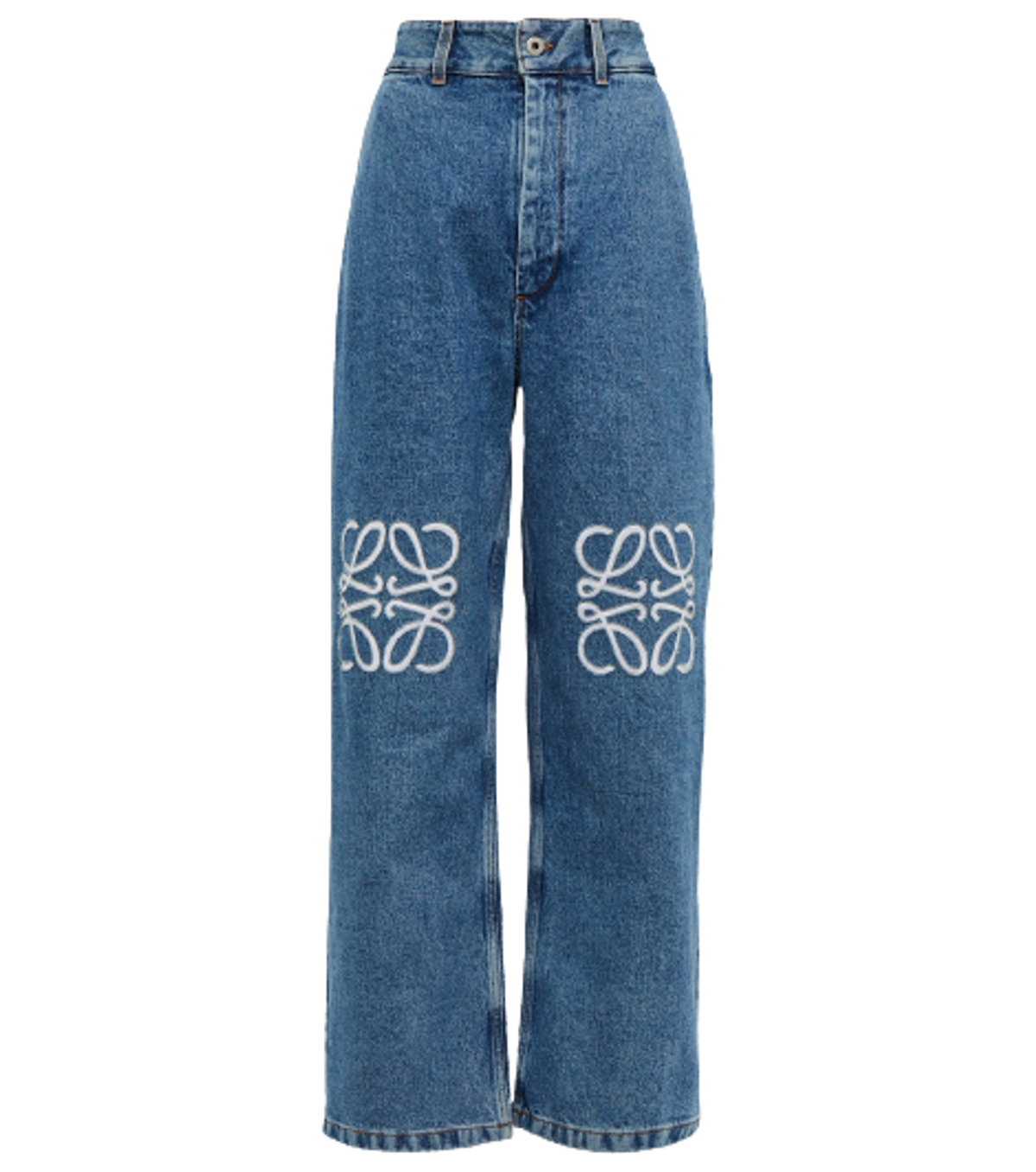 Loewe Denim Anagram Baggy Jeans