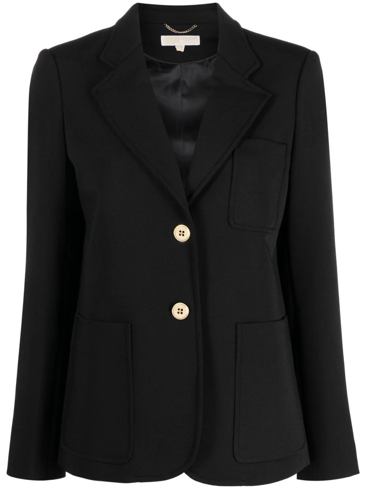 Michael Kors Notched-Lapels Single-Breasted Blazer