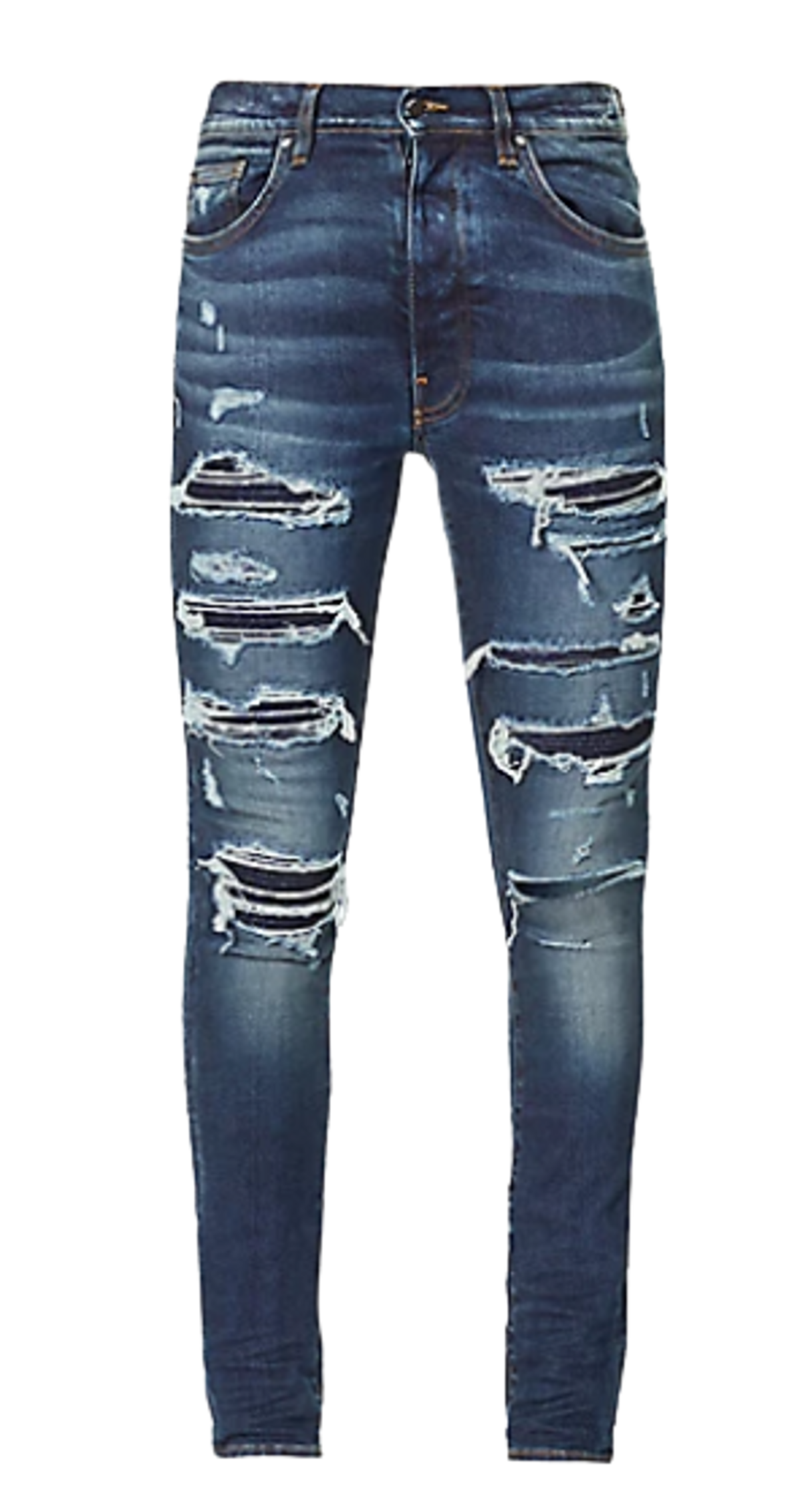 Amiri Thrasher Skinny Stretch Denim Jeans