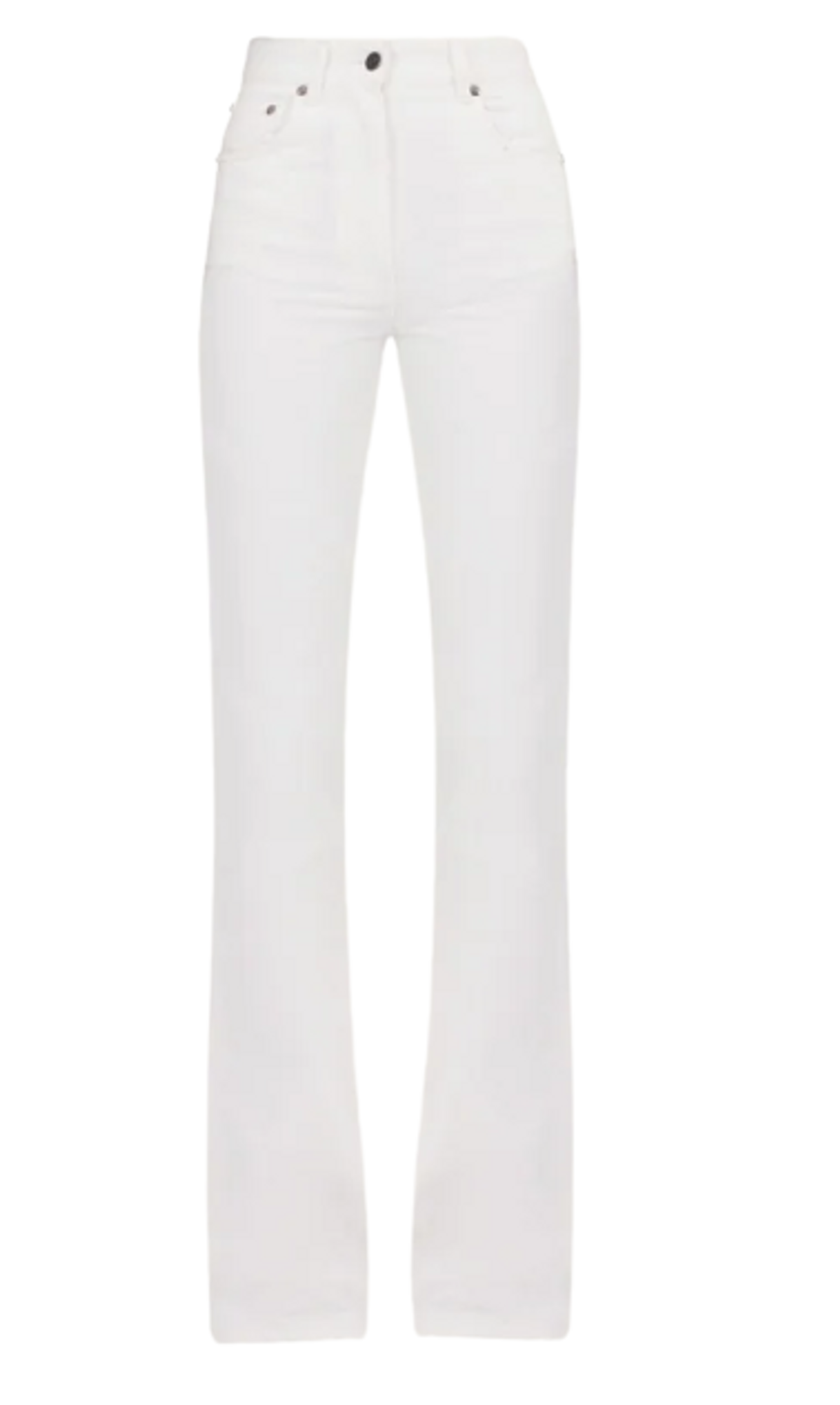 Ferragamo Five Pocket White Jeans