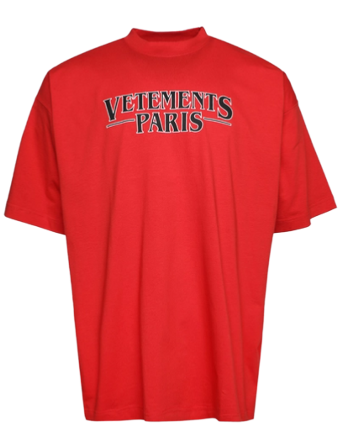 Vetements Red Logo Paris T-Shirt