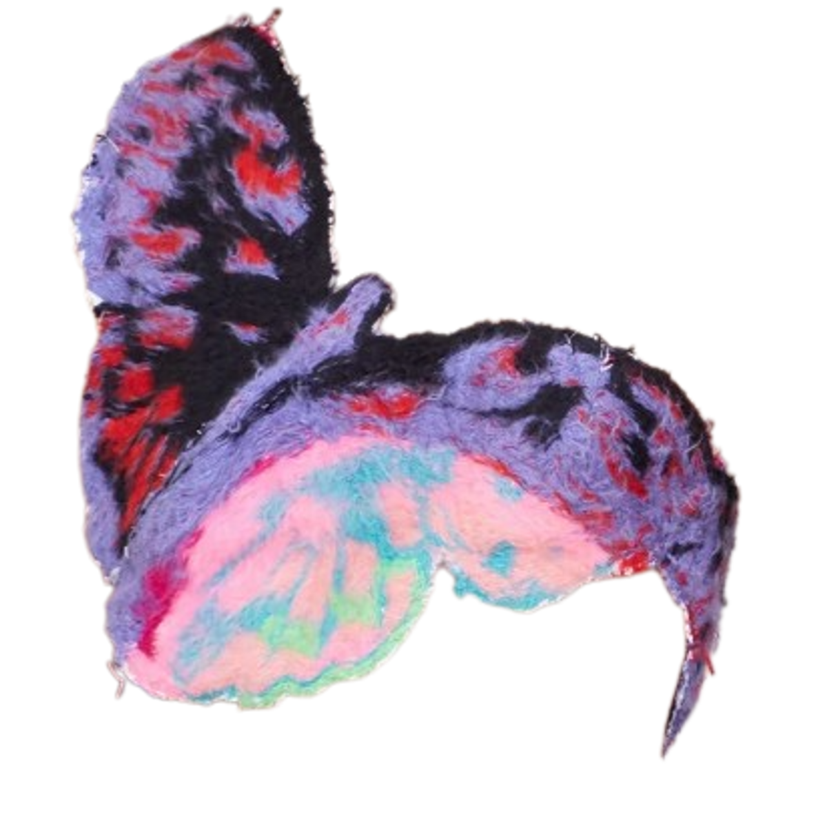 Masha Popova Embroidered Fluffy Butterfly Top