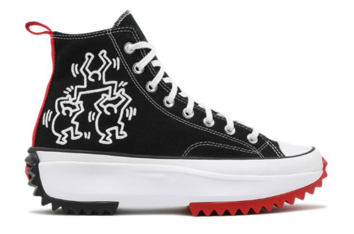 Converse × Keith Haring Run Star Hike Sneakers