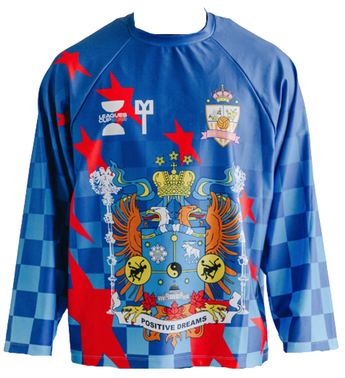 Liberal Youth Ministry × Leagues Cup Blue Football Jersey