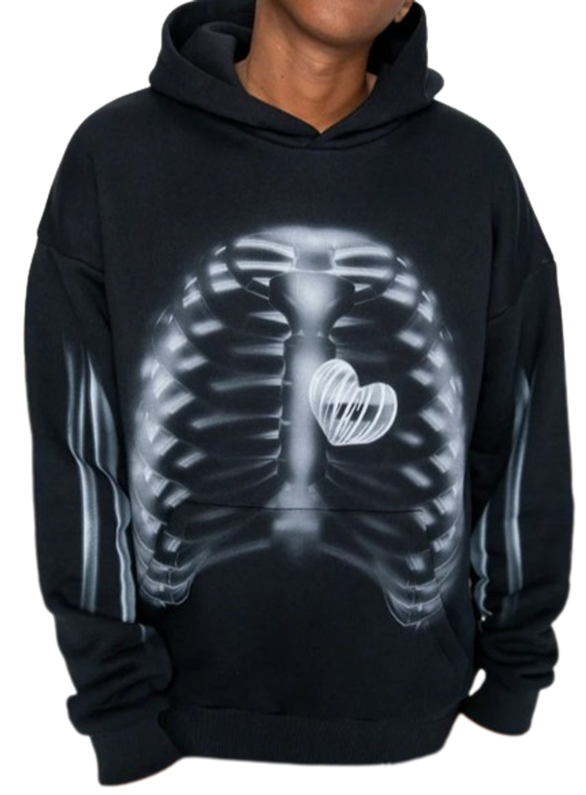 Finelli Black Skeleton Hoodie