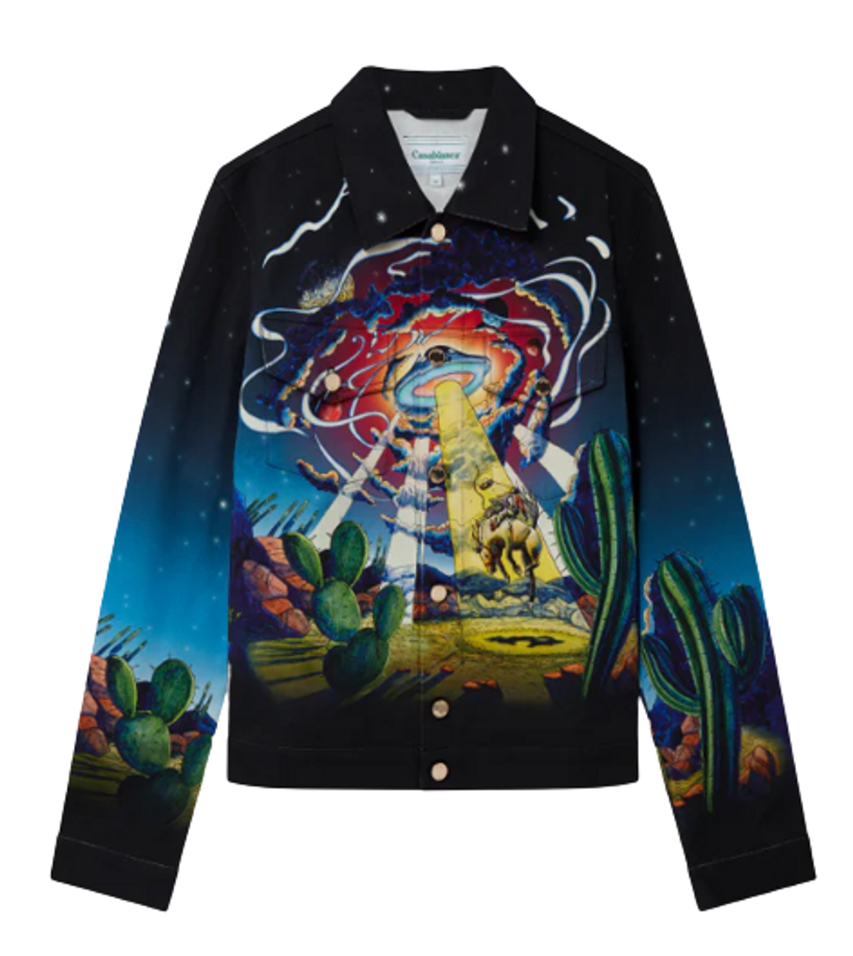 Casablanca Cowboy De LEspace Classic Denim Jacket