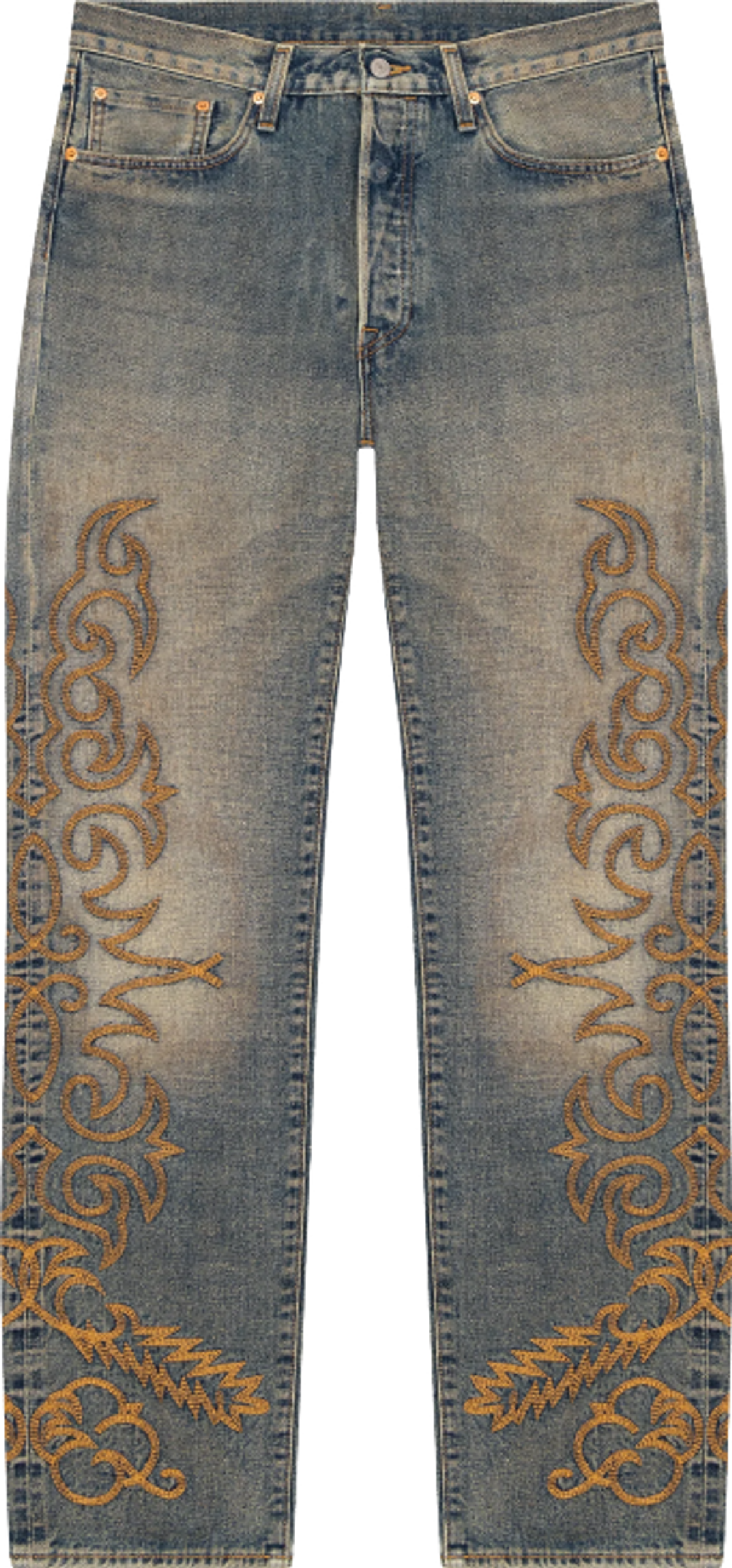 Levi’s × Denim Tears Western Cotton Stitch 501 Jeans