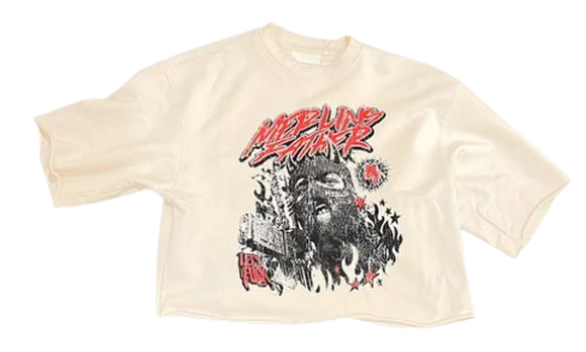 Merlins Father Ski Mask Crop Sweatshirt