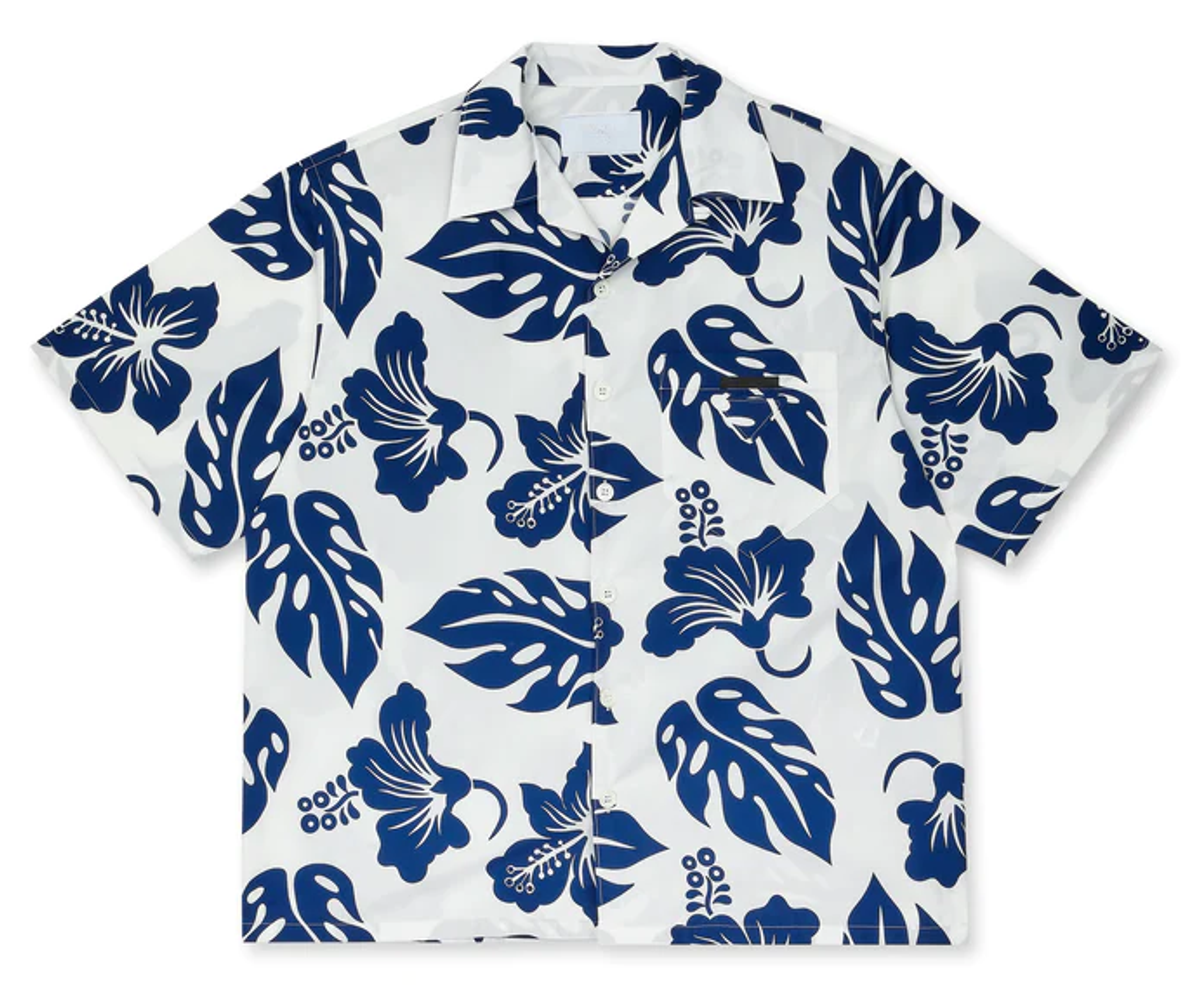 Prada Tropical Short Sleeve Shirt