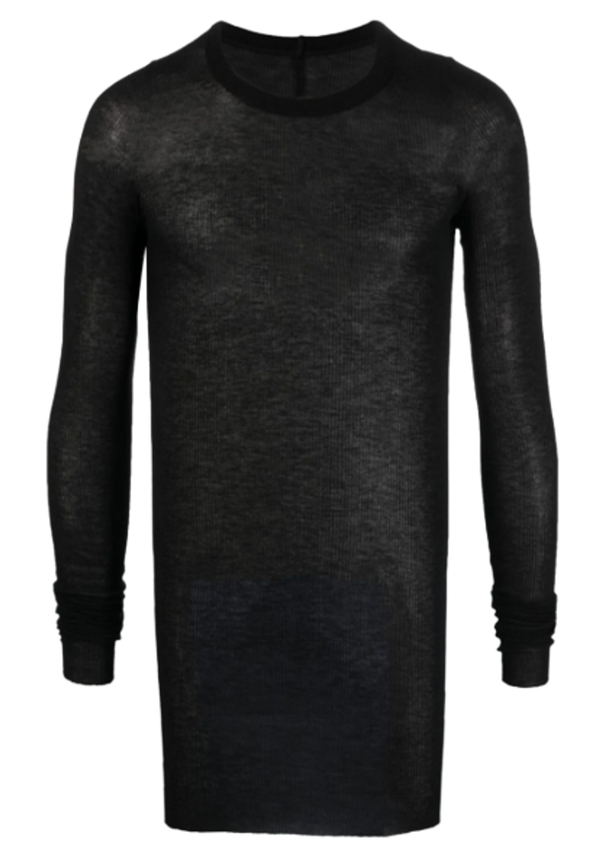 Rick Owens Fine Ribbed Long Sleeve T-Shirt