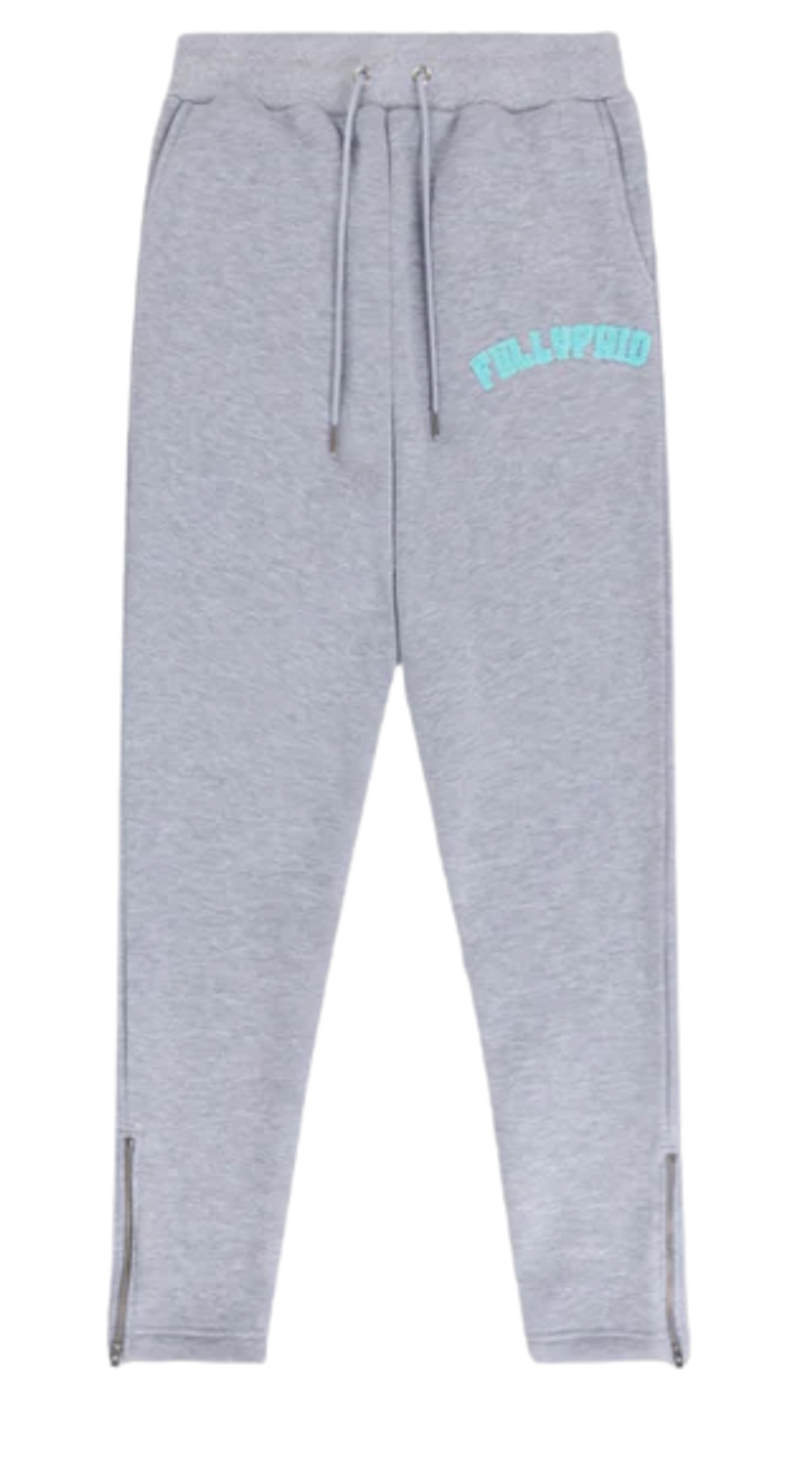 Fullypaid Chenile Grey Blue Hoodie
