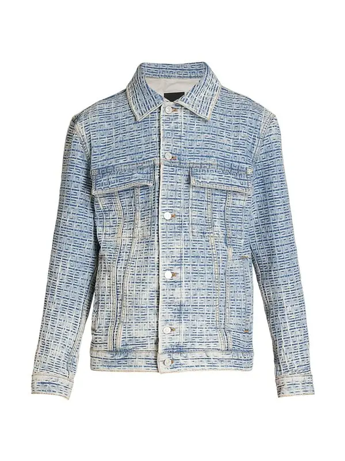Balmain Classic-Fit 4g Rivet Denim Jacket