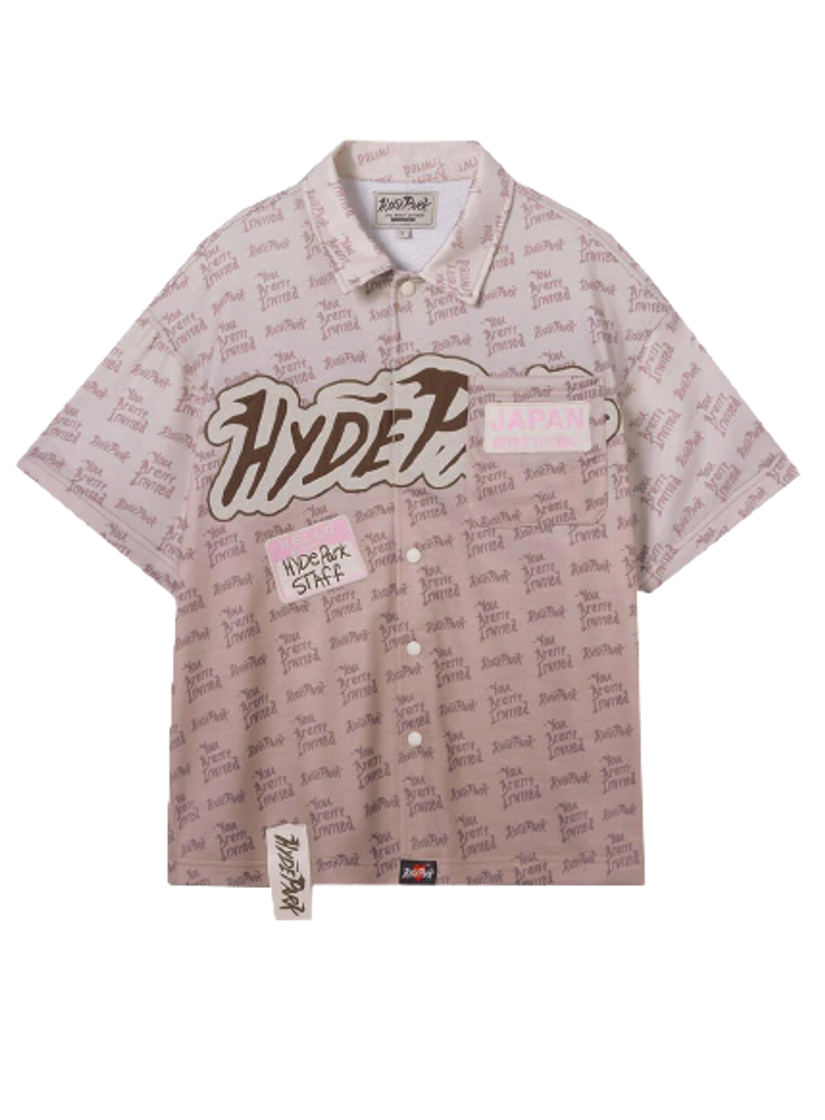 Hyde Park Slap Tape Brown Work Shirt