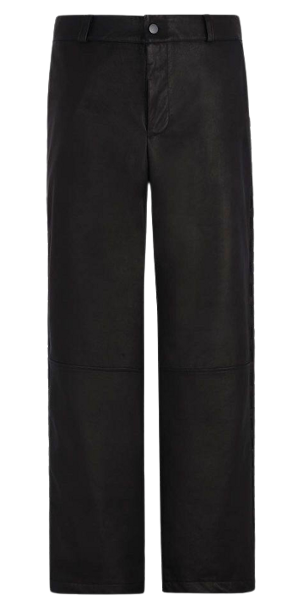 Pas Une Marque Black Logo Stretch Pants