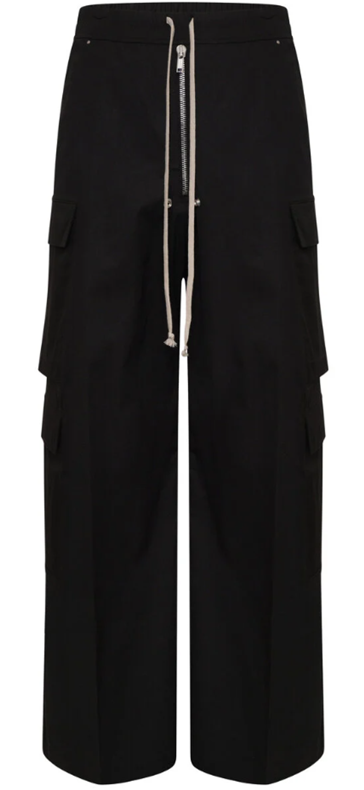 Rick Owens Black Cargo Belas Pants
