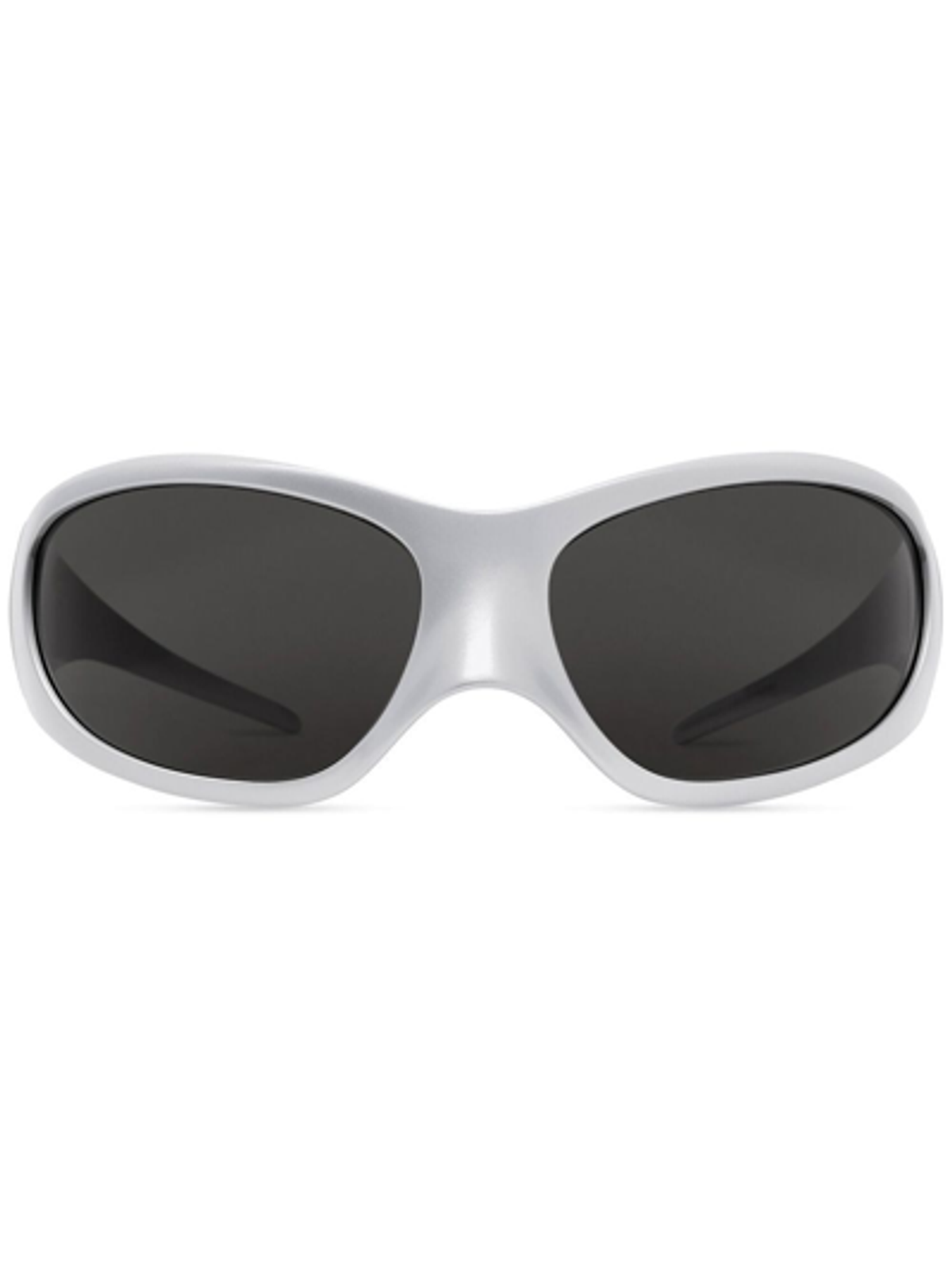 Balenciaga Skin Xxl Silver Cat Eye Sunglasses