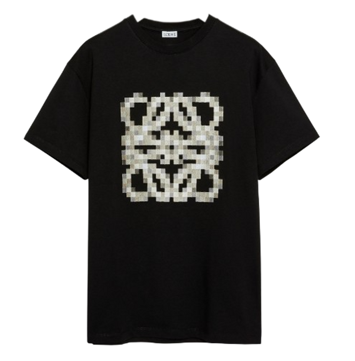 Loewe Pixelated Anagram Relaxed Fit T-Shirt