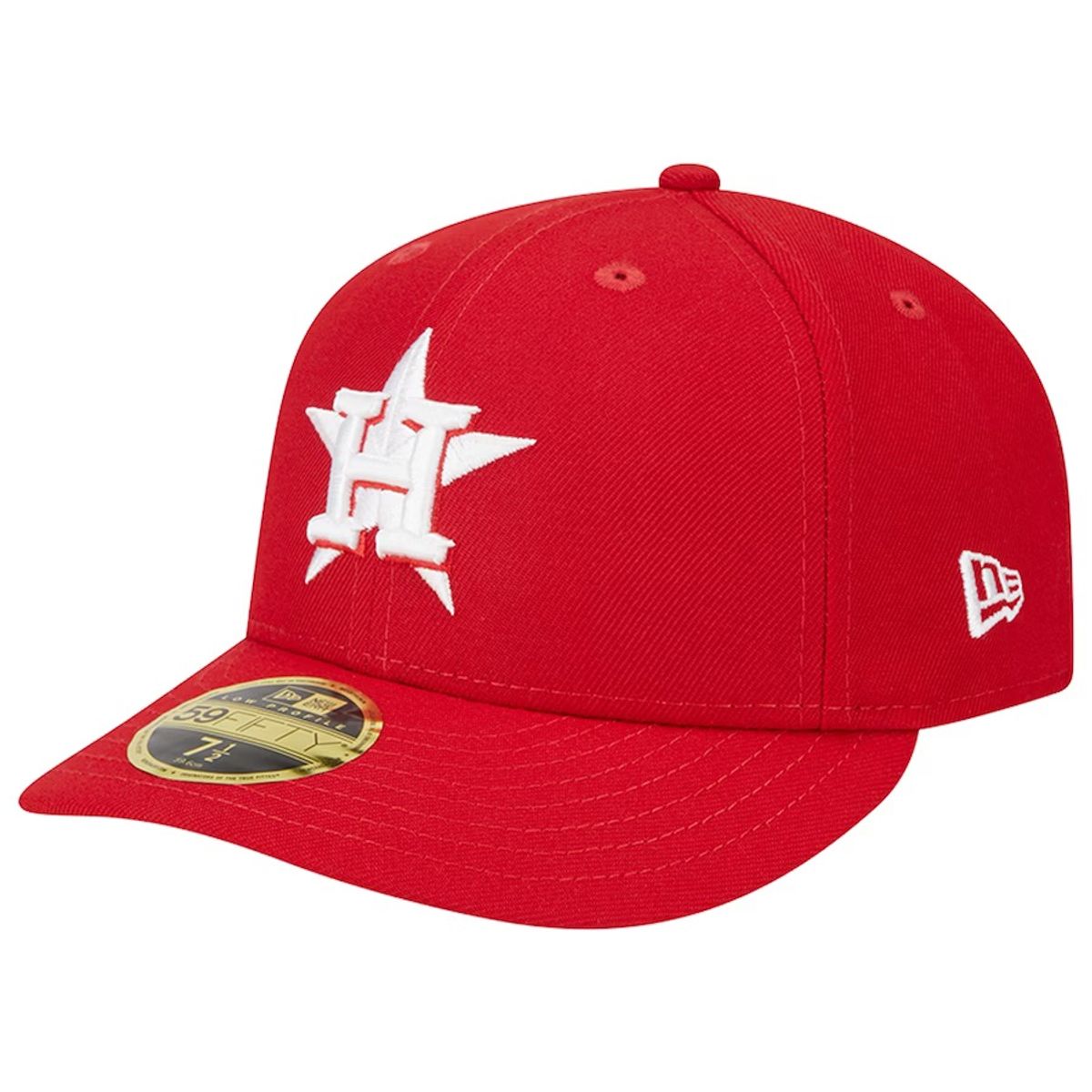 New Era Houston Astros New Era Scarlet Low Profile 59FIFTY Fitted Hat
