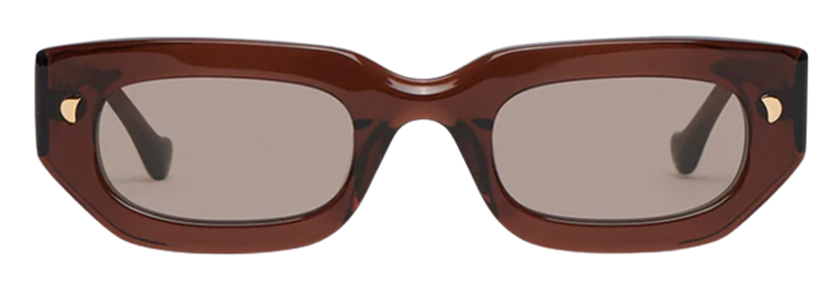 Nanushka Bio-Plastic D-Frame Sunglasses