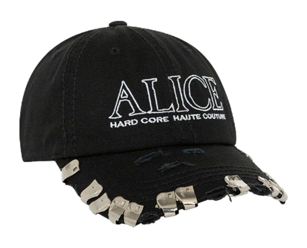 Alice Hollywood Black Atelier Logo Cap